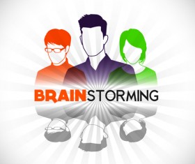 Social network and people idea business background 05