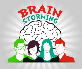 Social network and people idea business background 06