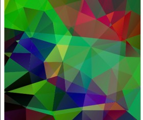 Triangle geometric elements vector background