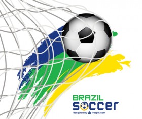 World Cup 2014 Brazil poster vector 01
