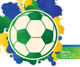 World Cup 2014 Brazil poster vector 02