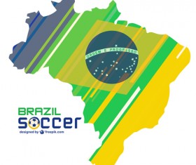 2014 brazil world football tournament vector background 09