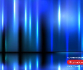 Blue glow creative background vector