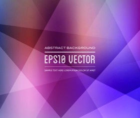 Blurred geometric shapes background art vector 01
