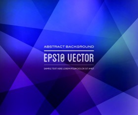 Blurred geometric shapes background art vector 03