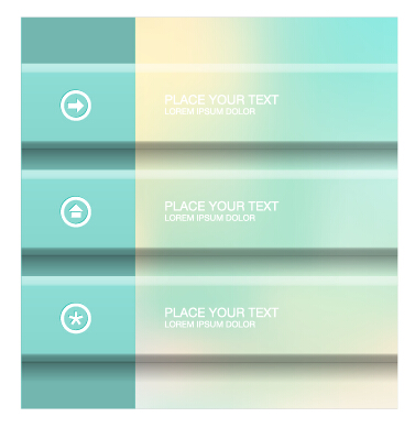 Blurry banner business template background 05