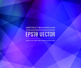 Bokeh abstract geometric vector background graphics 04