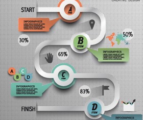 Business Infographic creative design 1526