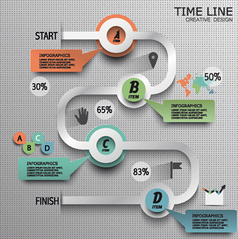 Business Infographic creative design 1526