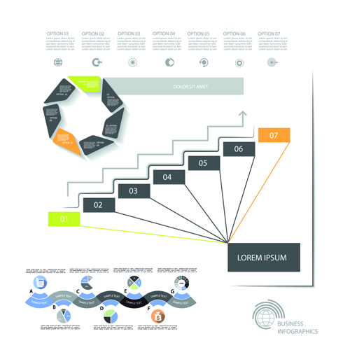 Business Infographic creative design 1528