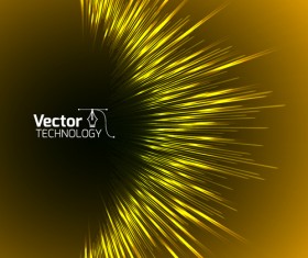 Colored glow tech vector background 01