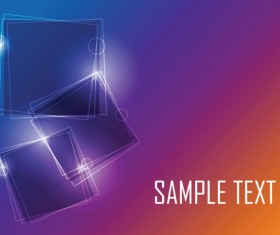 Colored gradual change with abstract background vector 02