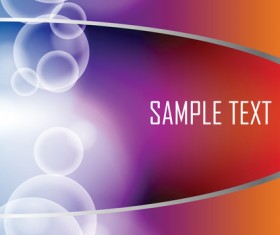 Colored gradual change with abstract background vector 04