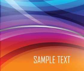 Colored gradual change with abstract background vector 08