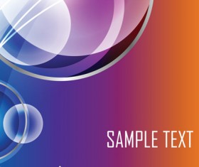 Colored gradual change with abstract background vector 10