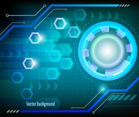 Concept technology elements background 01