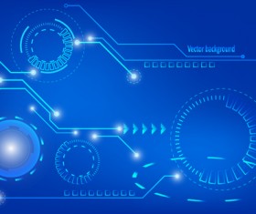 Concept technology elements background 02