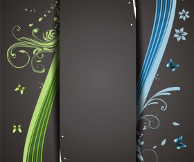 Creative abstract cover background vectors 02