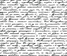 Creative calligraphic text vector seamless pattern 03