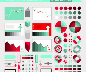Creative infographic element vector material 01