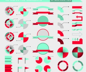 Creative infographic element vector material 02