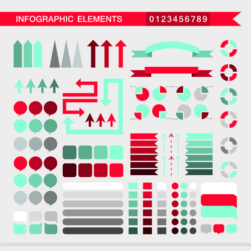 Creative infographic element vector material 03