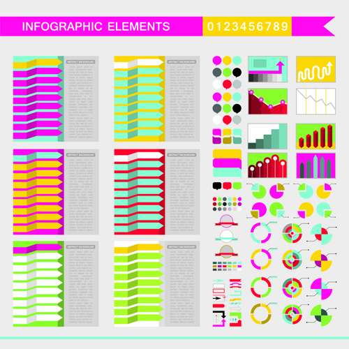 Creative infographic element vector material 05