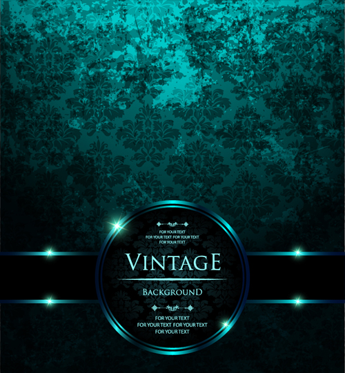 Dark Green Luxury Background Vector Free Download