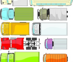 Different truck vector material