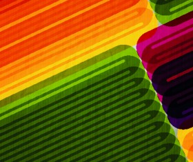 Graffiti colored abstract background vector material 04