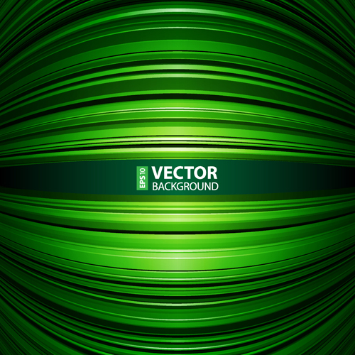 Green dynamic lines vector backgrounds 03