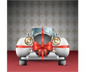 Luxury retro car cool vector 02