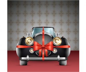 Luxury retro car cool vector 04