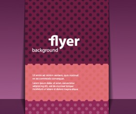 Modern business flyer backgrounds vector 01