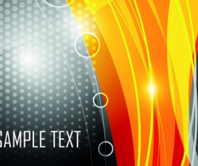 Modern tech abstract vector background 02