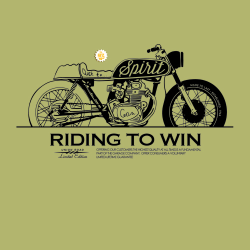 Motorcycle retro posters creative vector graphics 08