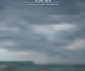 Natural scenery blurred background vector 01