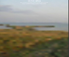 Natural scenery blurred background vector 03
