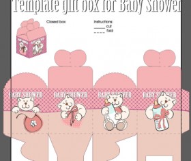 Package present box models vector graphics 05