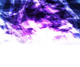 Purple and blue geometric shapes background