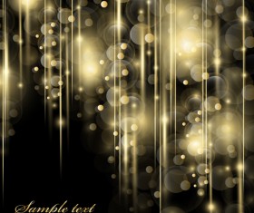 Shiny bubbles with dark background vector
