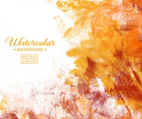 Vector grunge watercolor background art 05