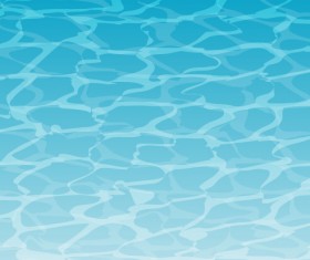 Water ripples vector pattern background