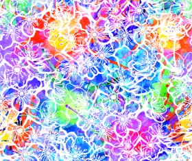 Watercolor object abstract art background vector 04