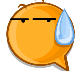 sweat expression icon