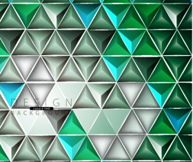 3D geometry shiny background graphic vector 05