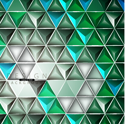 3D geometry shiny background graphic vector 05