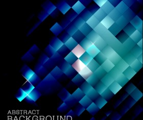 Abstract neon light shiny background vector 01