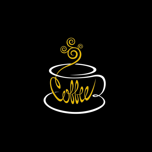 Best logos coffee design vector 01