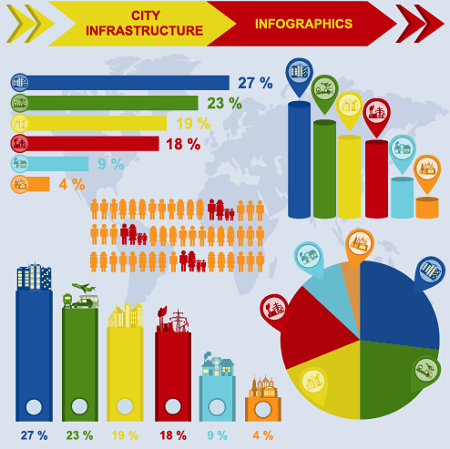 Business Infographic creative design 1669